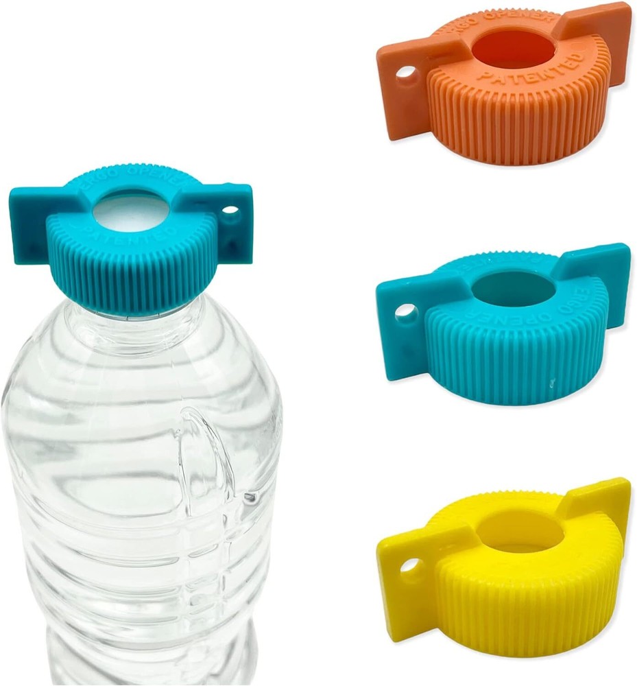 3-Pack WATER BOTTLE Opener  | Arthritis Sufferers Elderly Seniors Weak Hands