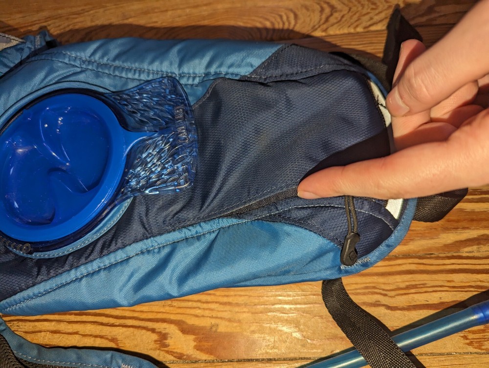 CamelBak Hydration Pack Blue Reservoir Bladder Small Hiking