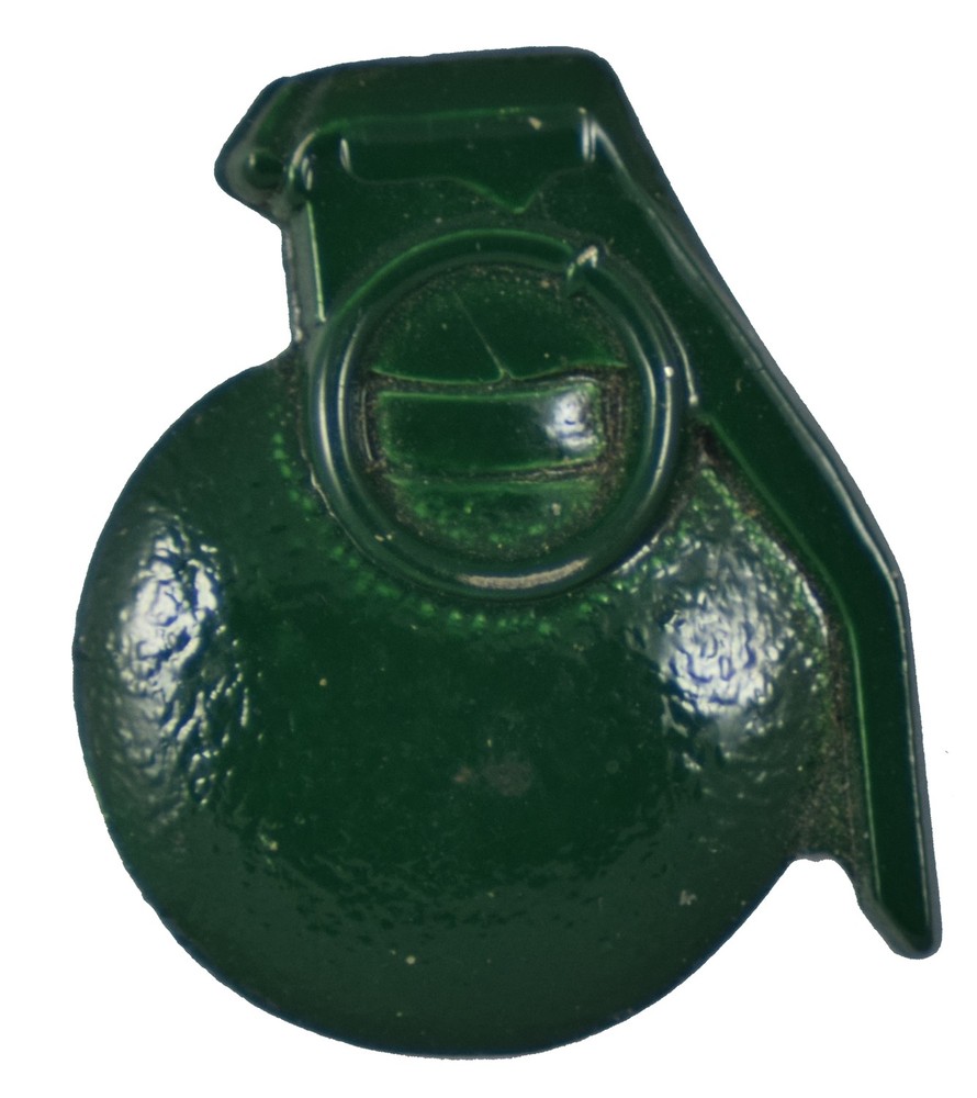 BASEBALL GRENADE HAT PIN