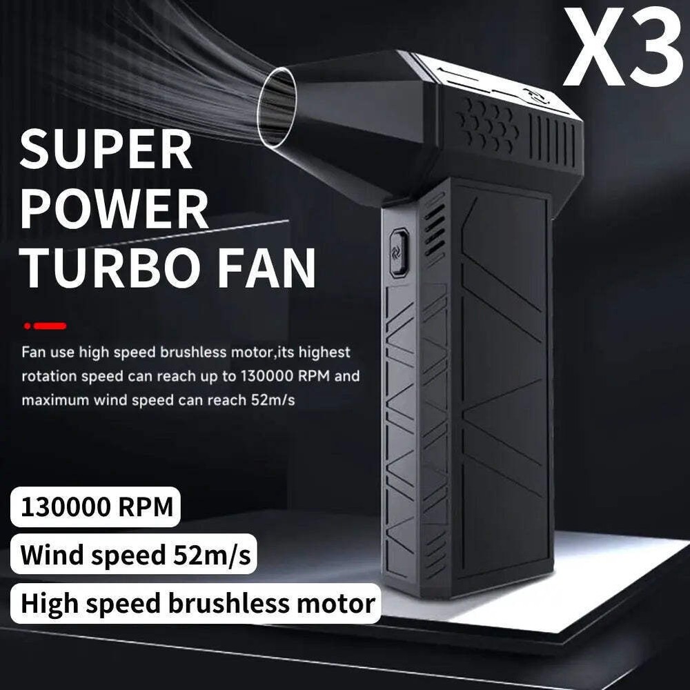 Generation New Turbo Violent Fan – High-Speed Portable Cooling Solution
