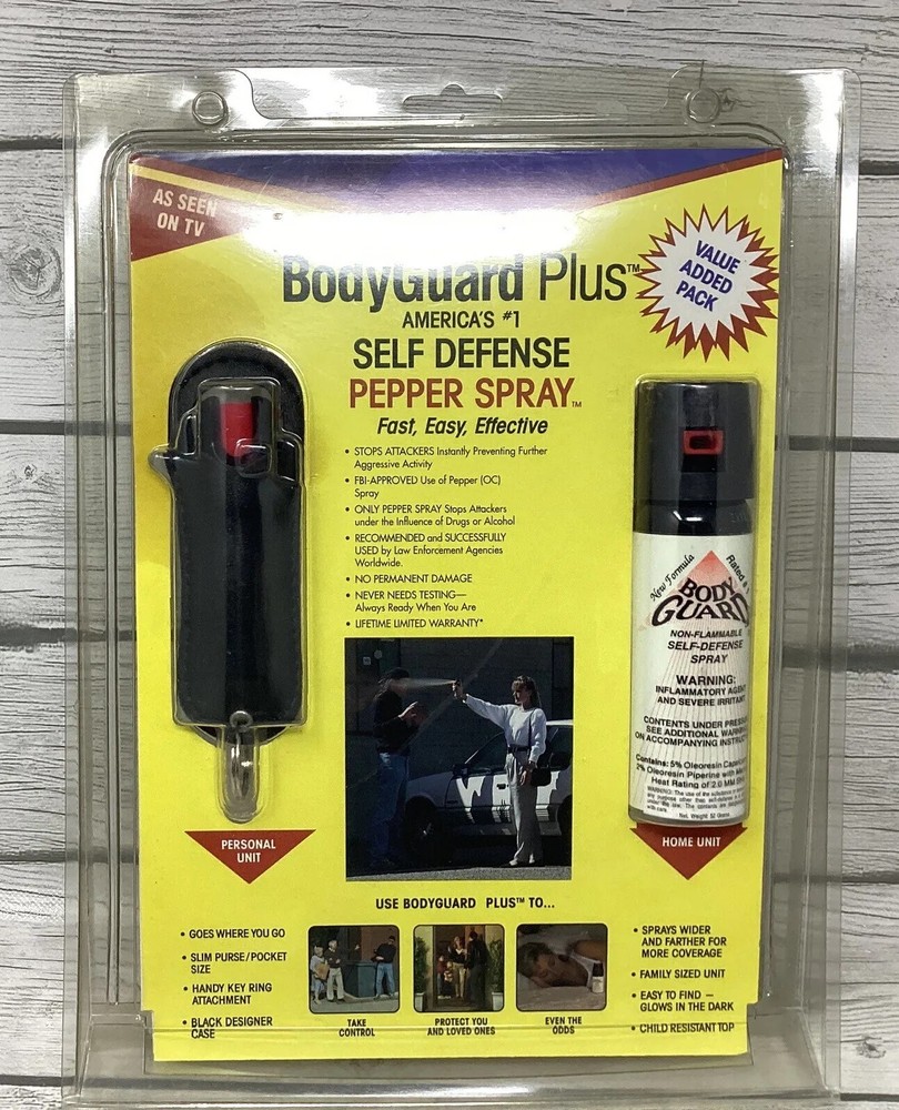 Body Guard Plus Pepper Spray Self Defense