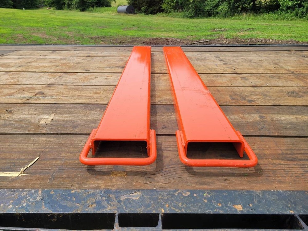 Orange Pallet Forks