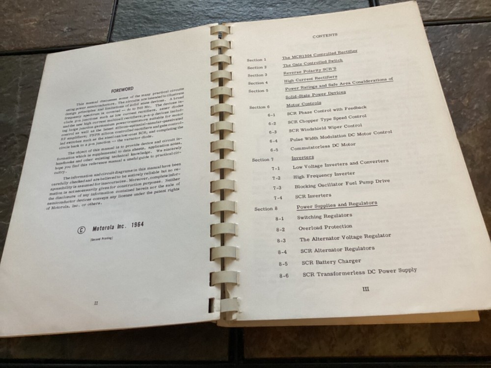 1964 Motorola Semiconductor Circuits Manual