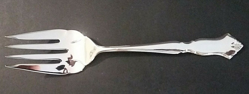 International Chadwick Silverplate 9" Serving Fork