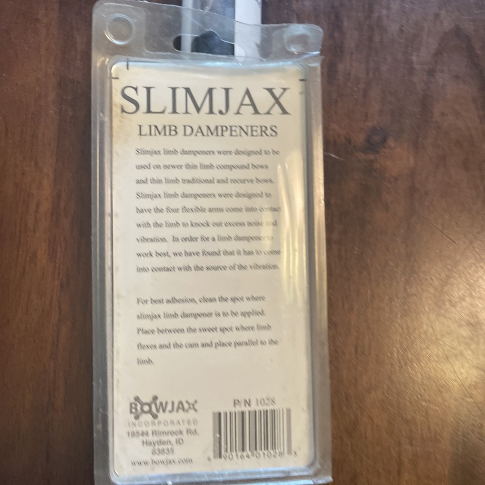 Bow Jax 1028 Slim Jax Thin Limb String Dampener 2 Pack