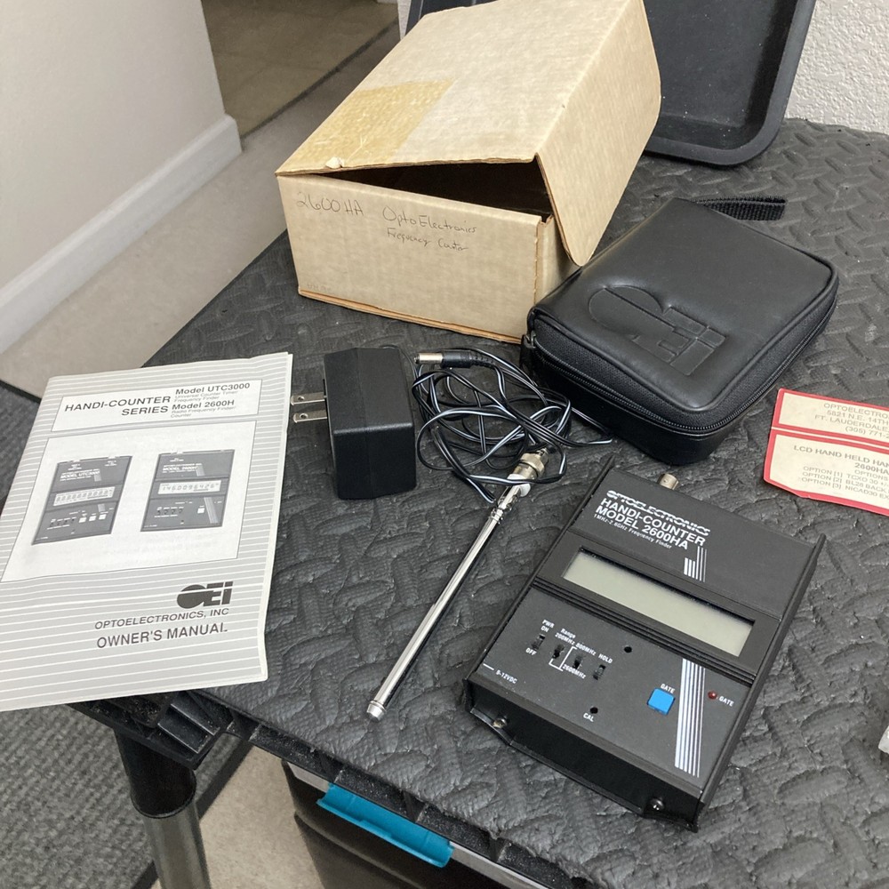 Optoelectronics Handi-Counter Model 2600H