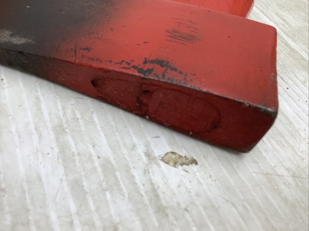 vintage Collins "connie" pattern axe red