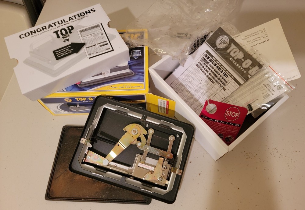 Top-O-Matic Cigarette Making Machine