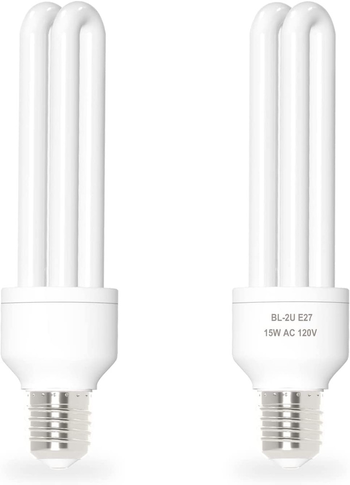 E27 15W U Type Replacement Bulb for 15W Bug Zapper, Compatible with HOM