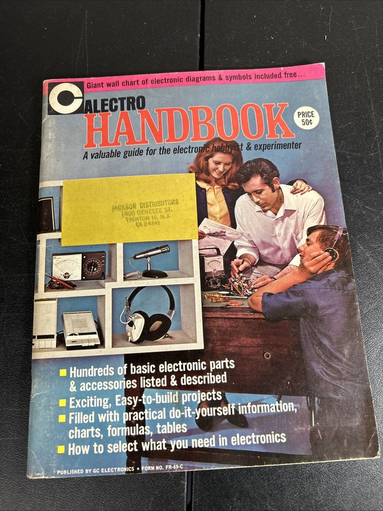 Alectro Handbook Guide Book Catalog Parts Electronics