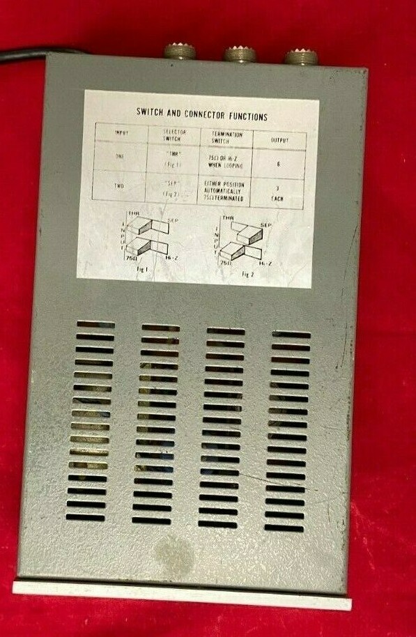 Panasonic WJ-300 Video Distribution Amplifier Video D.A.