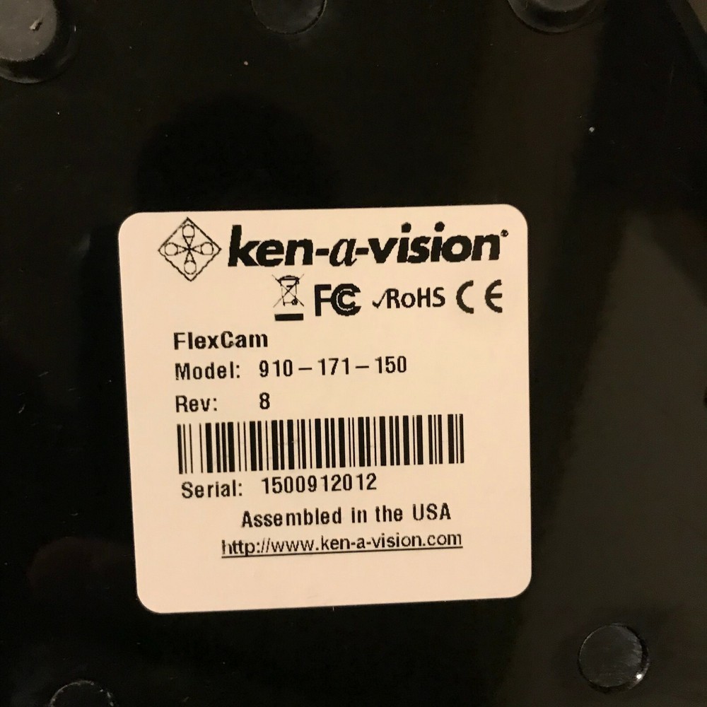 Ken-A-Vision Flexcam 910-171-150 rev 8
