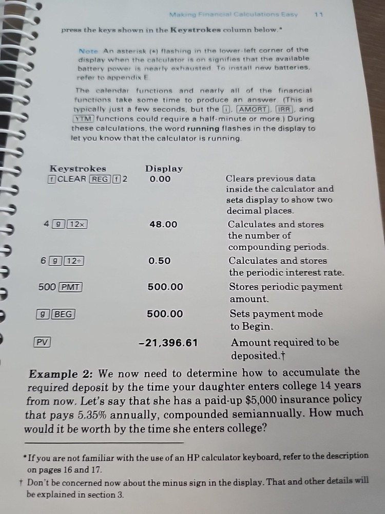 Hewlett Packard HP-12C Owner's Handbook And Problem-Solving Guide 4/86