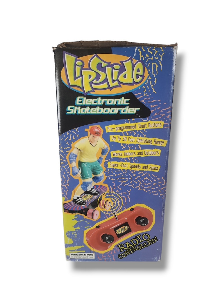 New Vintage Lipslide Remote Control RC Skateboarder