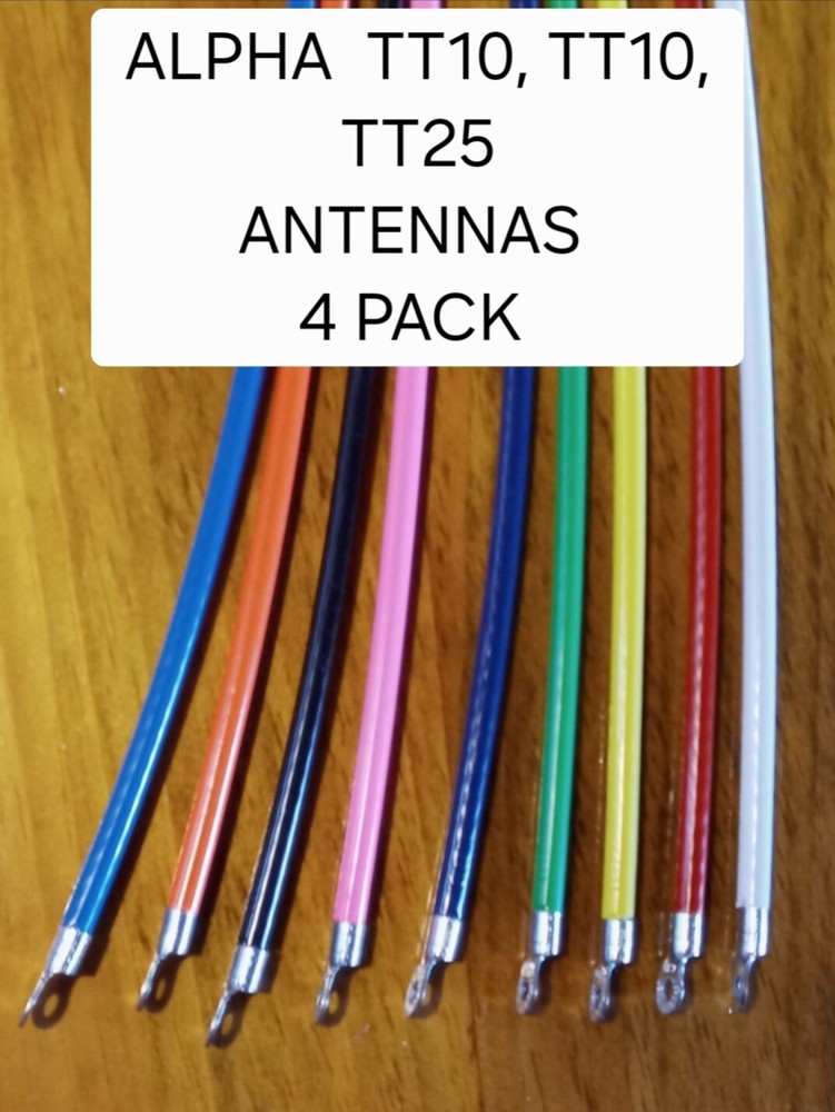 4 GARMIN REPLACEMENT LONG RANGE ANTENNAS FOR ALPHA TT GPS TRACKING COLLARS