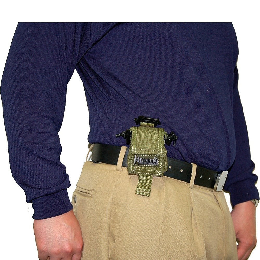 Maxpedition Mini Rollypoly Folding Dump Pouch Small, Khaki-foliage