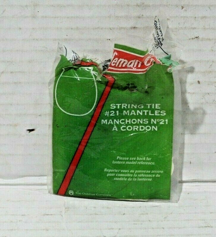 3 - #21 Coleman String tie Mantles Never used