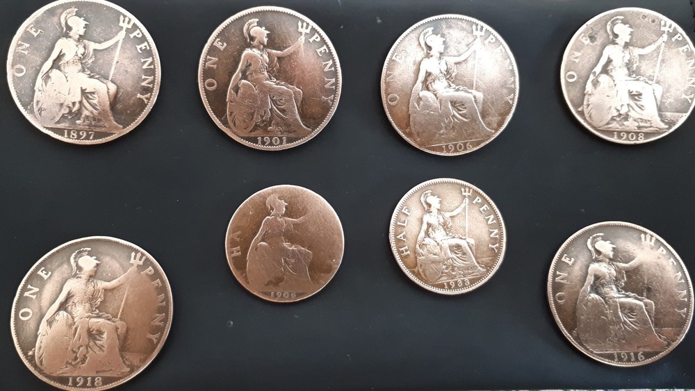 Old coins collections