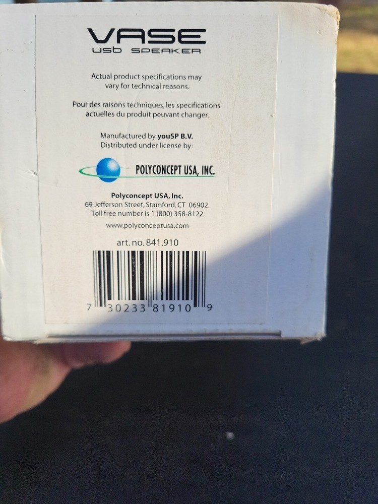 Boynq 2 Way Usb Speaker NOS Sealed Box