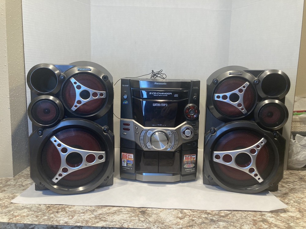 Panasonic SA-AK510 5 CD Digital Stereo System Tested