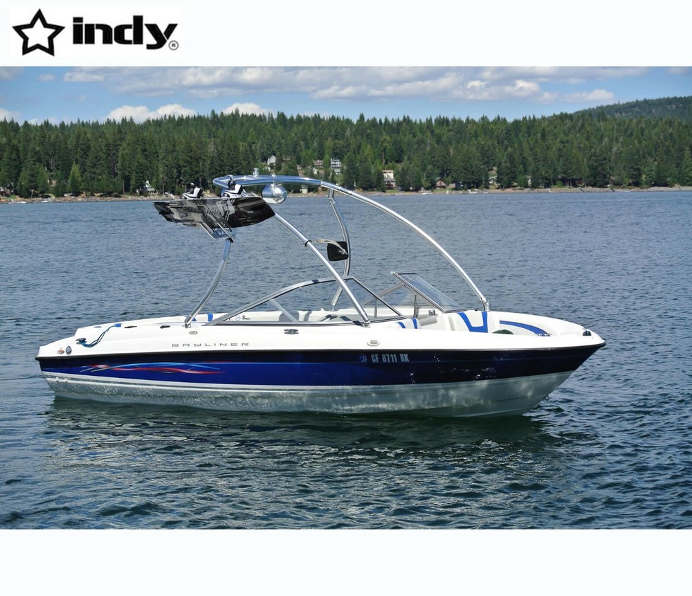 Indy Liquid Boat Wakeboard Tower Anodized Fits Ocean Environment Easiest Install