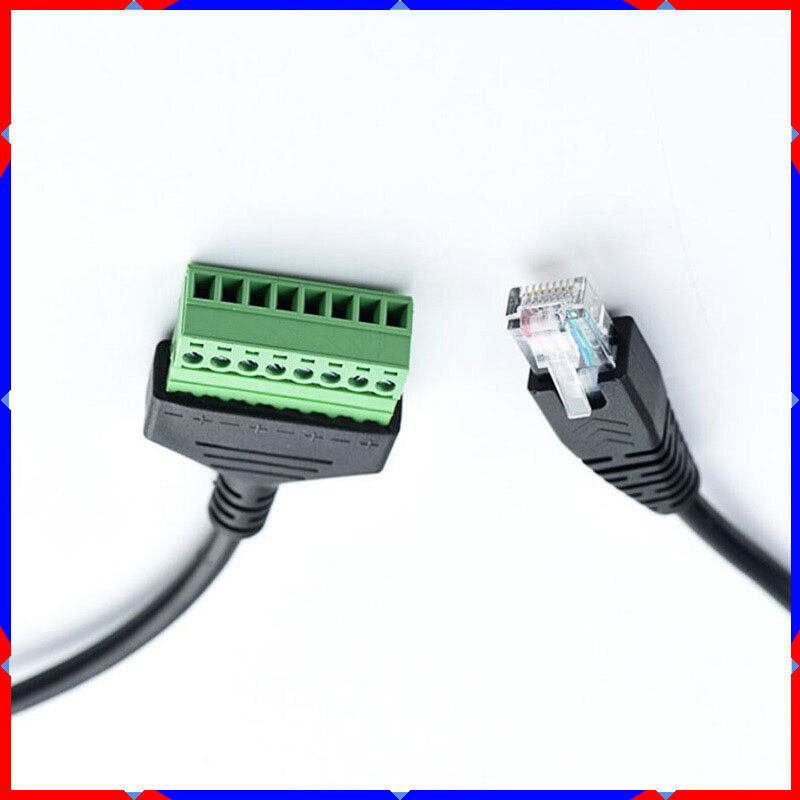 Network RJ45 Solderless fixed wiring terminal Network router extension cable PC
