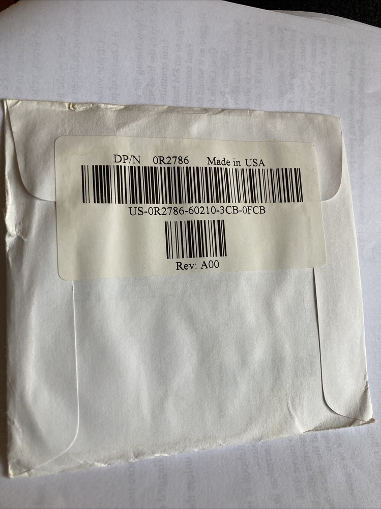 New Dell Application Reinstalling Sonic RecordNow 6.5 Software PC CD - P/N 0R276