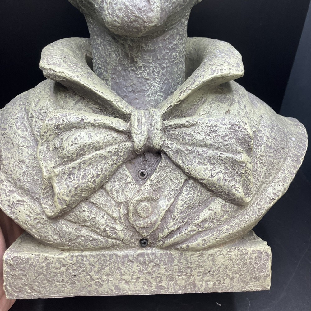 VTG Halloween Haunted Mansion Sensor Interactive 16" TALKING BUST Eyes Light Up