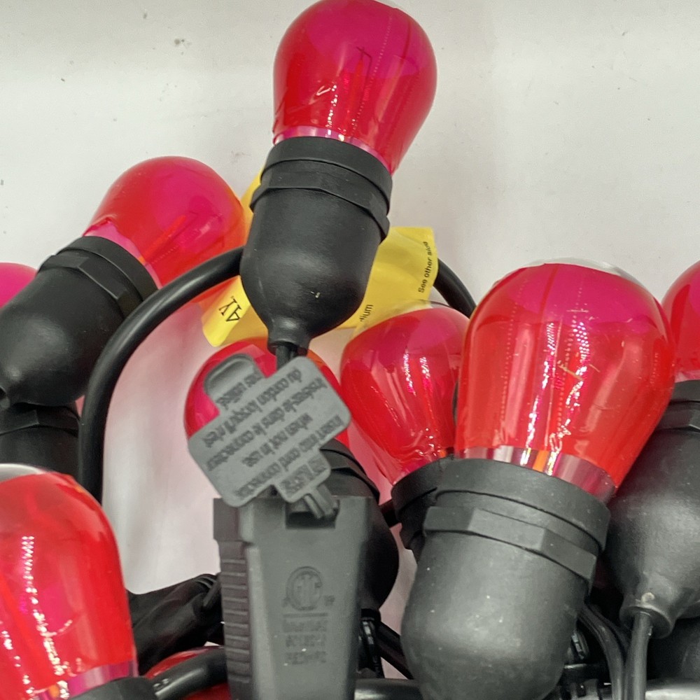 Hampton Bay Shatterproof Filament String Lights - 48ft