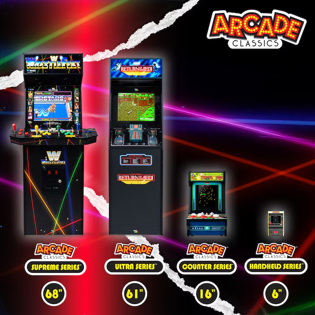 Arcade Classics Atari Star Wars Ultra Series Free Standing Electronic Game