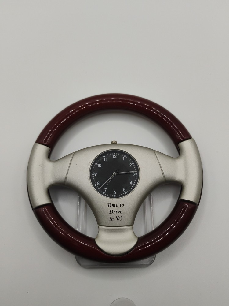 Steering Wheel Desk Clock