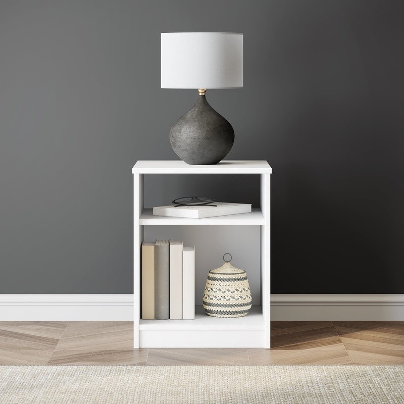 Minimalist Nightstand Set Easy Assembly Modern Storage Transitional Decor New