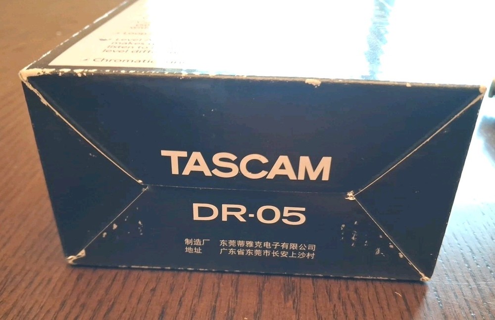 TASCAM DR-05 Version 2 Linear PCM Recorder Stereo Handheld