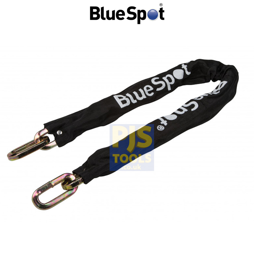 Blue Spot Tools 77078 3ft 900mm x 10mm square link padlock security chain