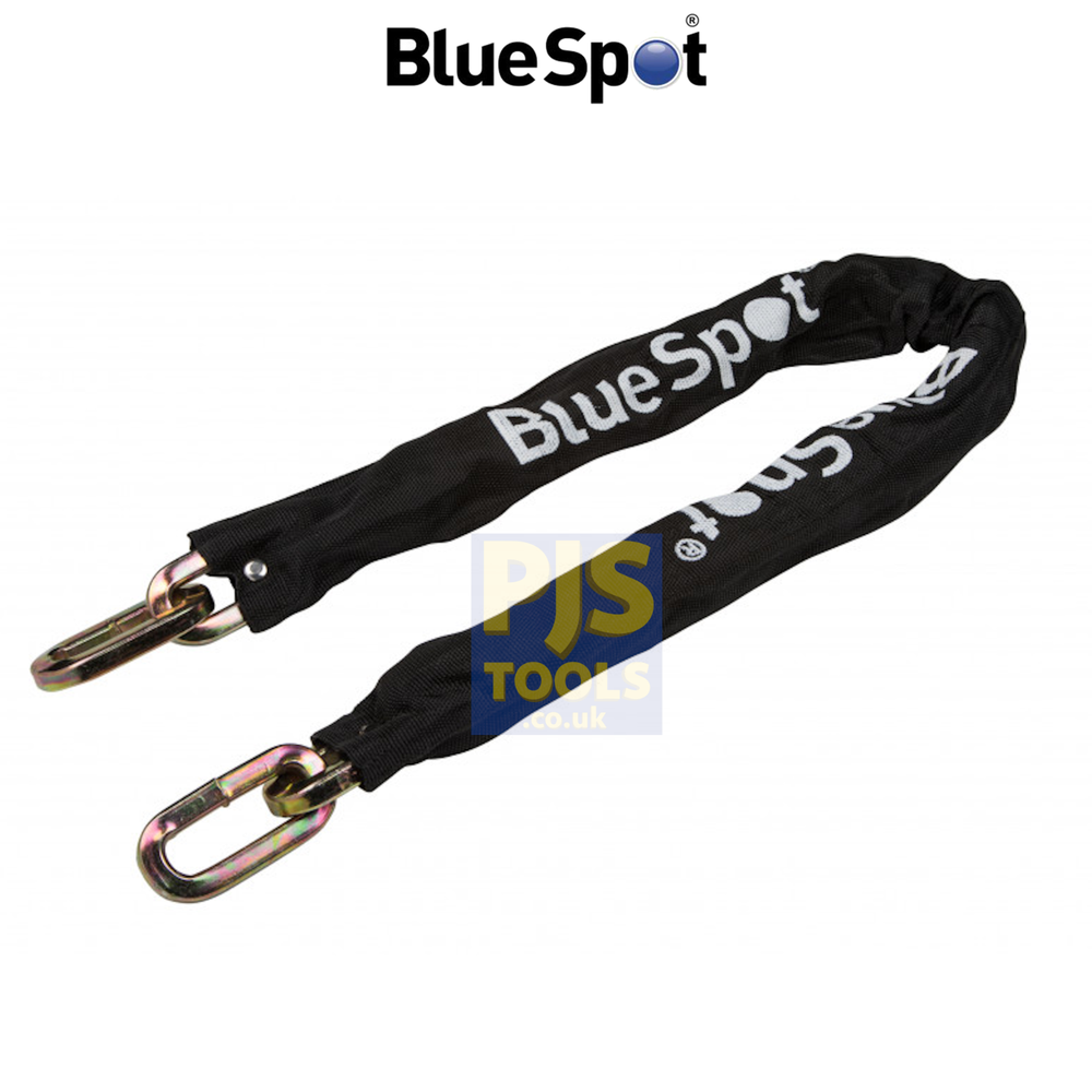 Blue Spot Tools 77078 3ft 900mm x 10mm square link padlock security chain