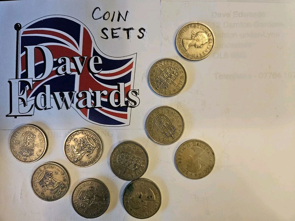 Pre decimal British coin sets