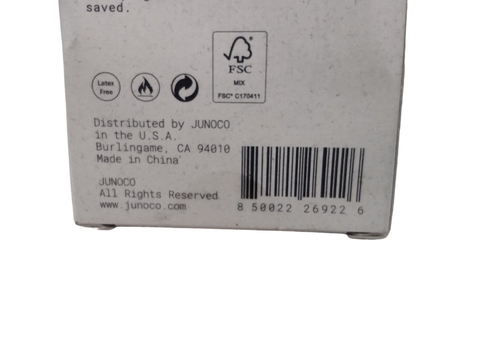 Junoco MICROFIBER BAMBOO SPONGE Natural Finish ANTIMICROBIAL HYDROPHILIC Blue