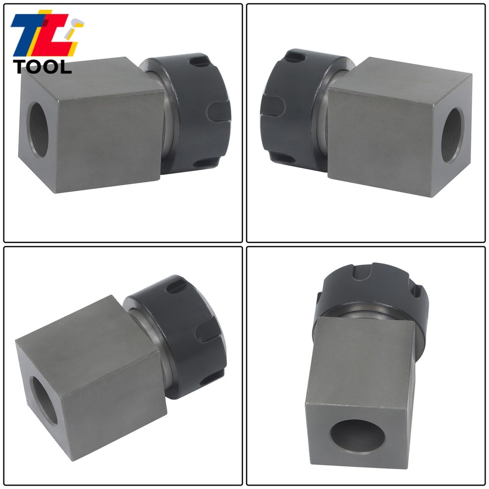 Square Collet Block Holder ER25 Fit for Precision Machining Work