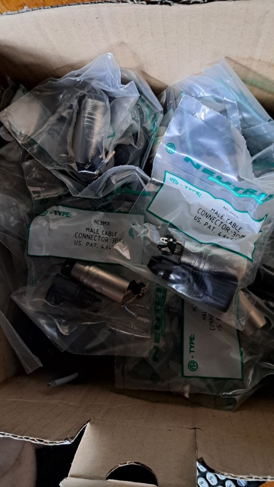 Neutrik NC 3MX XLR Connectors New