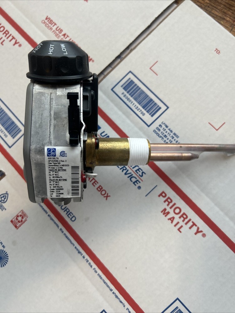650 Delta AP 15255B-1 Thermostatic Gas Control NEW