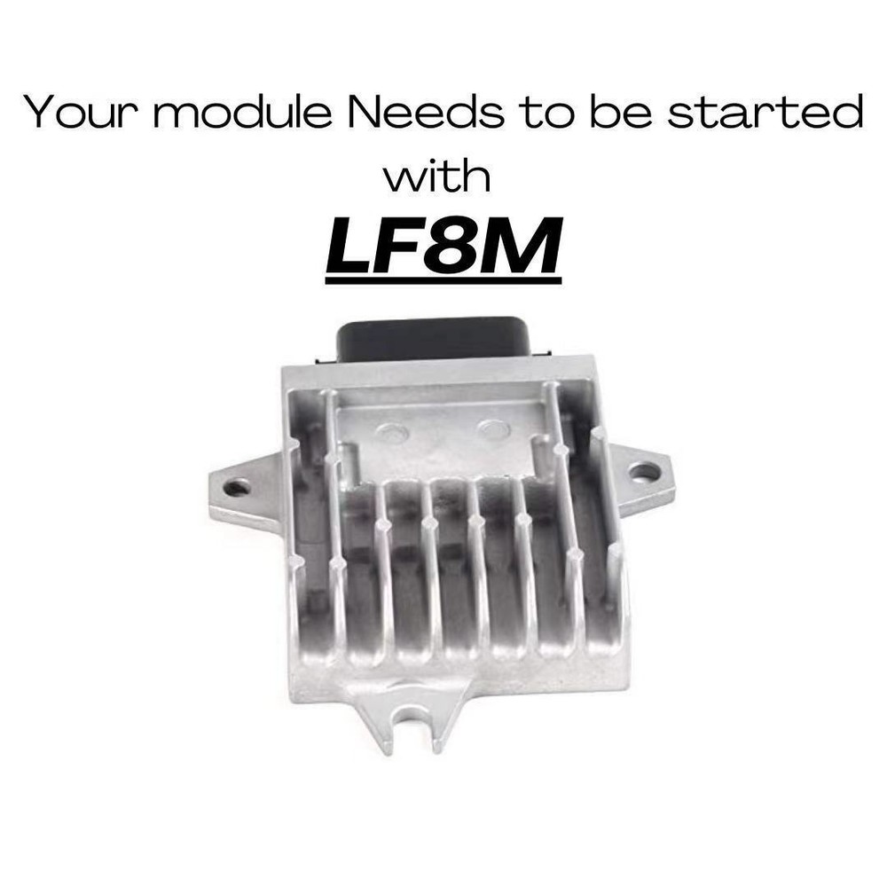 Reprogrammed Tested LF8M189E1F 2010-2011 MAZDA 3 2.0L Transmission Module TCM