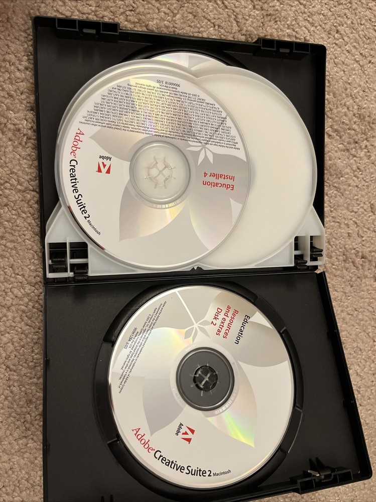 Adobe Creative Suite 2 Premium for Macintosh Mac w/ Serial Number - Complete!