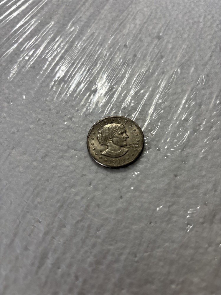 1979 D Mint Mark Susan B Anthony Dollar Coin Circulated