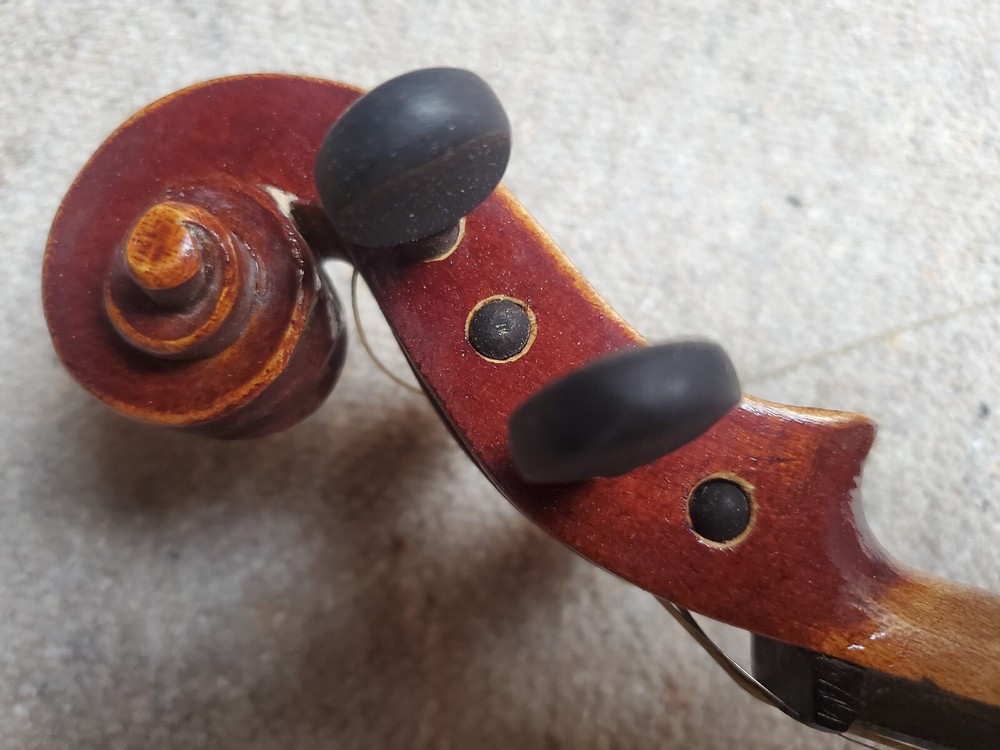 nice old 3/4 Violin violon with a loose neck!