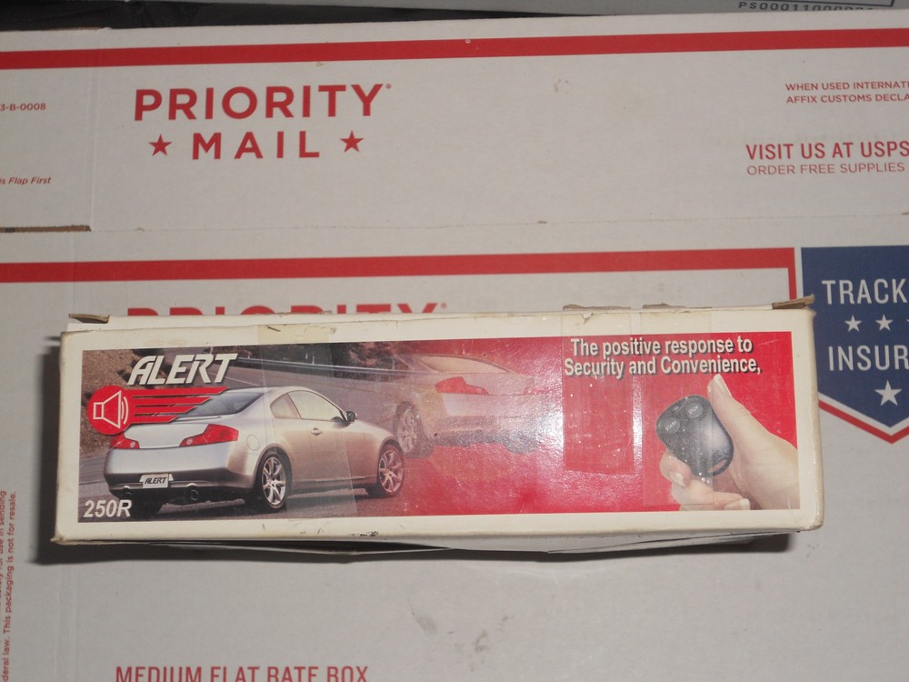Alert Remote Starter and Security System 250R new read DETAILS MISSING CONTROLLE