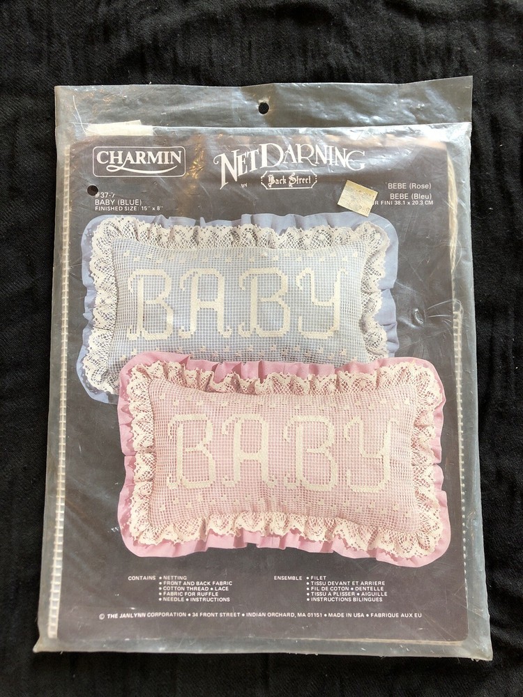 Charmin Net Darning Baby Pillow Kit