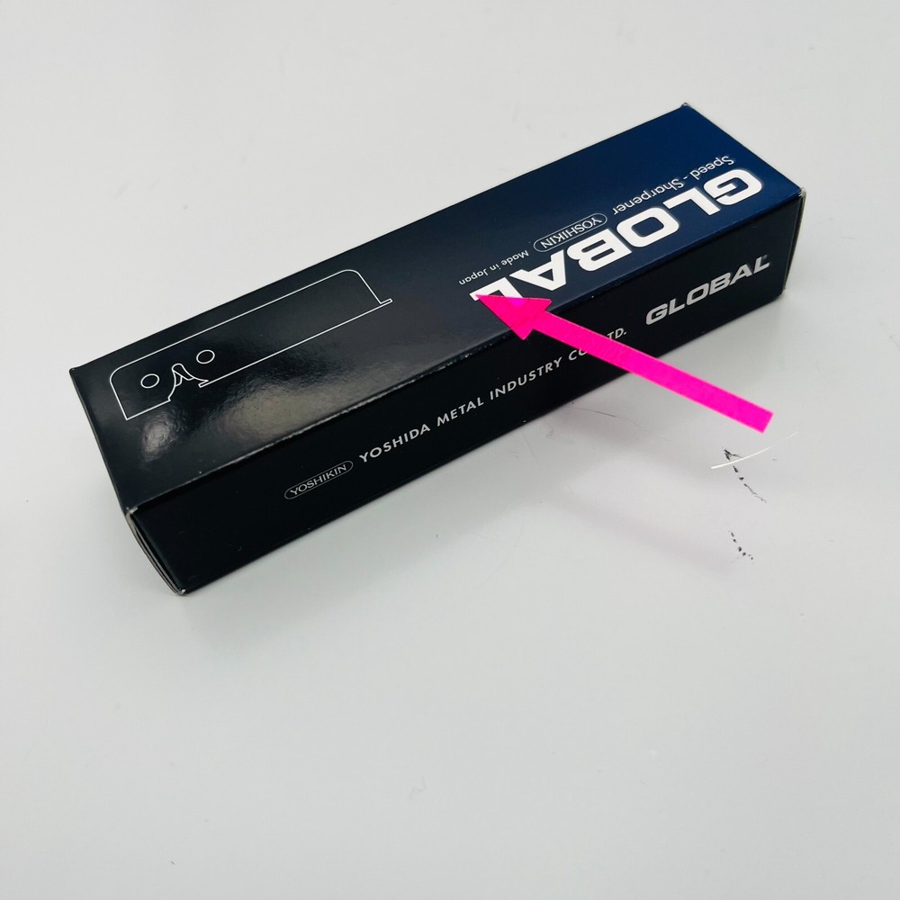 Global Gss-01 Speed Sharpener SilverKitchen Knife Genuine