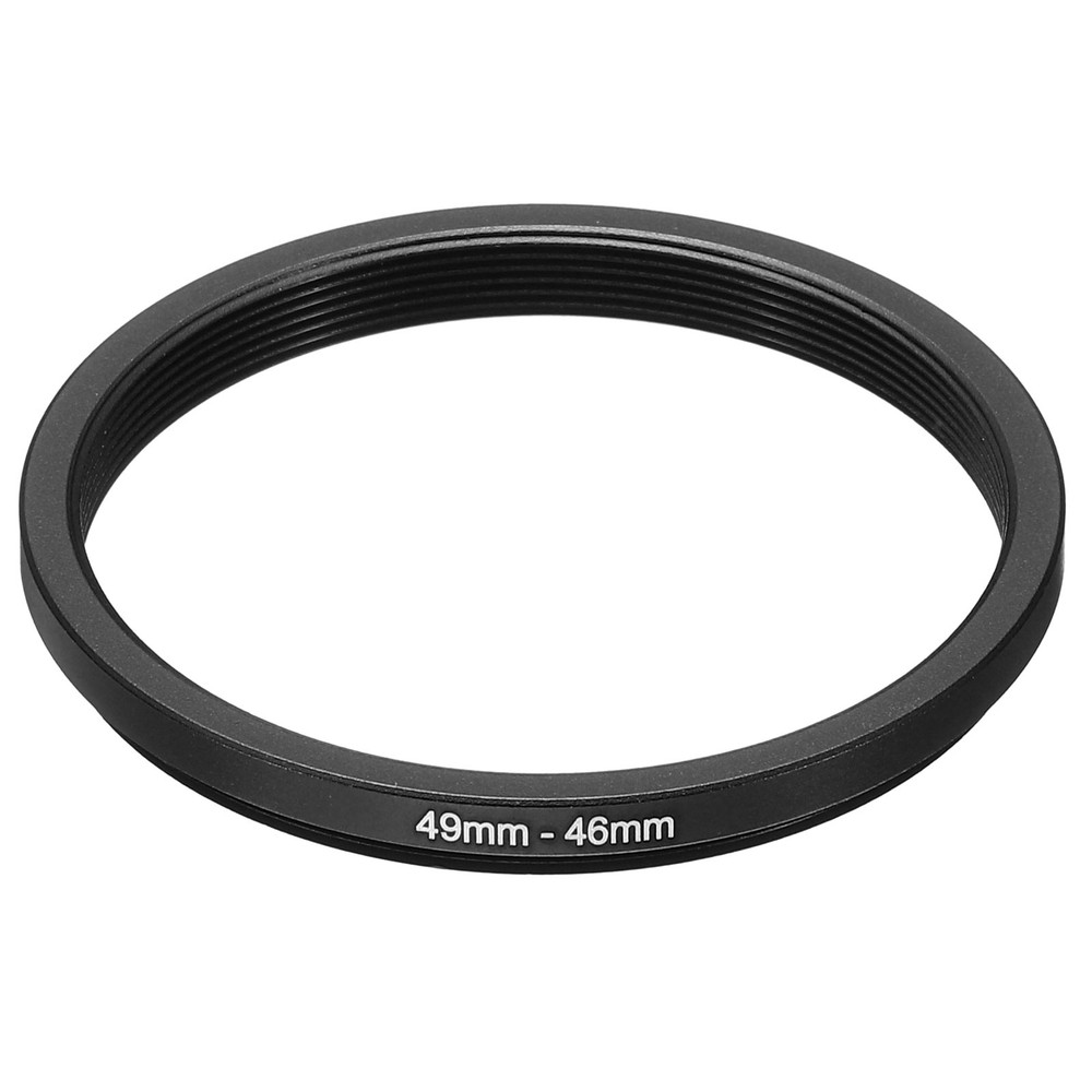 49mm-46mm Metal Step Down Ring Camera Lens Filter Adapter Ring Aluminum Filter