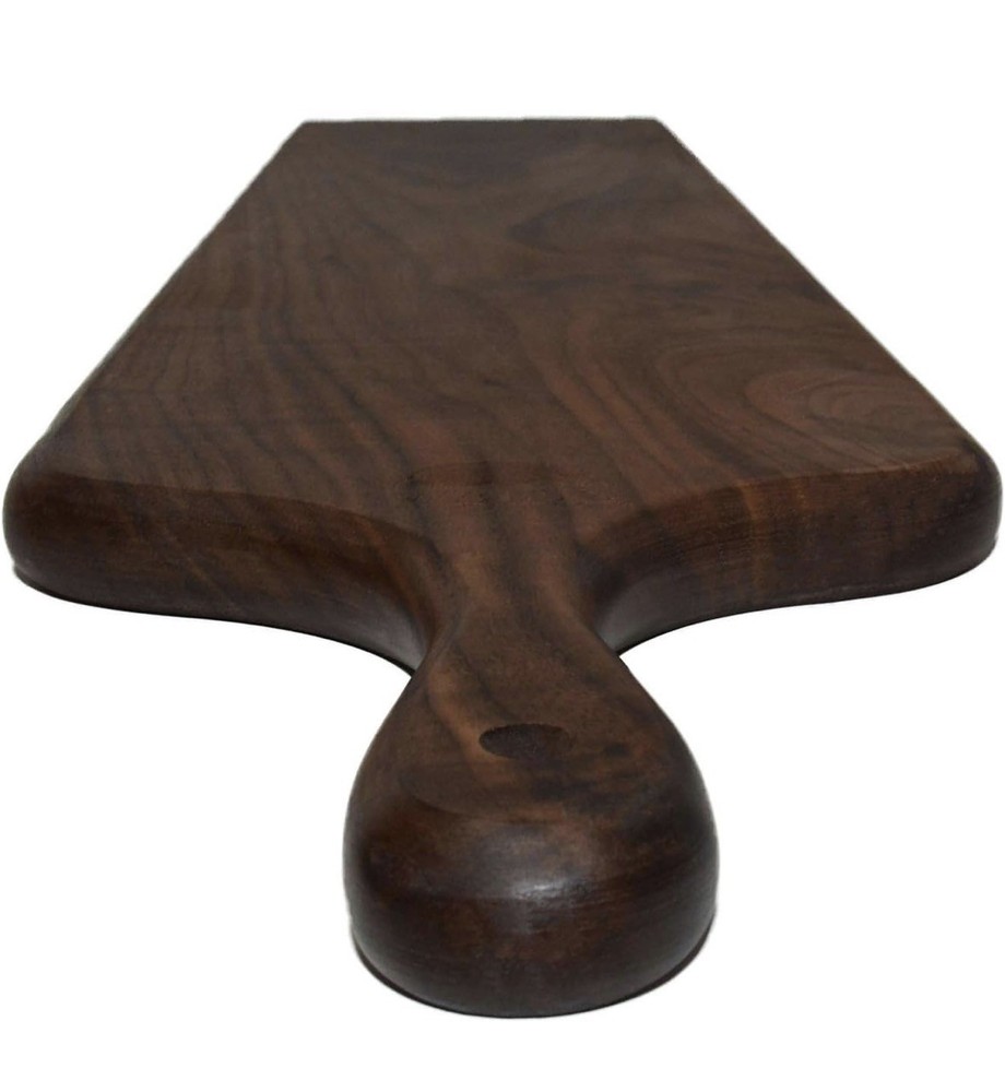 Walux Long Walnut Cheese Board/Charcuterie Board with Broken Handle