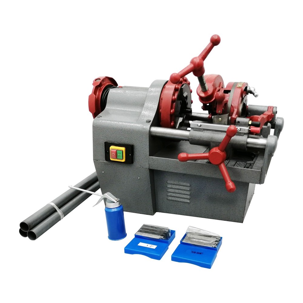 1/2"-2" Pipe Threading Machine 110V 750W Electric Threader 3in1 Multifunctional